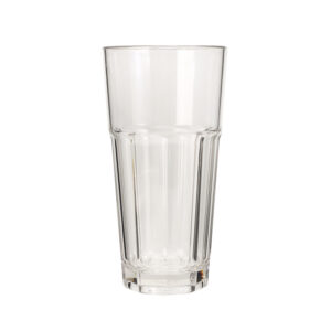 Straight tube transparent 5 oz plastic cups