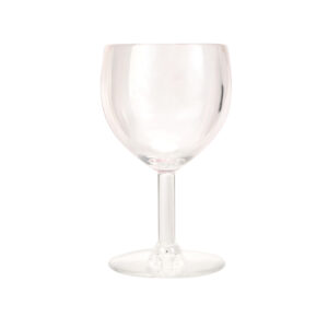 High temperature resistant transparent high-foot plastic cup