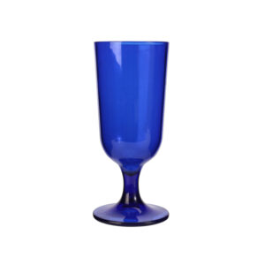Blue-creative-plastic-wine-glass