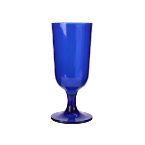 Blue-creative-plastic-wine-glass