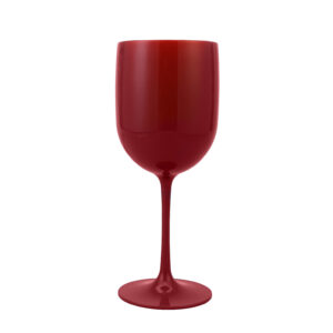 Red-high-footed-plastic-cups